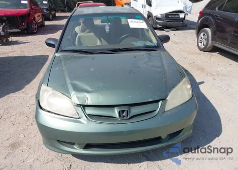 2004 Honda Civic Lx из США, поврежденный, VIN 2HGES16554H591146